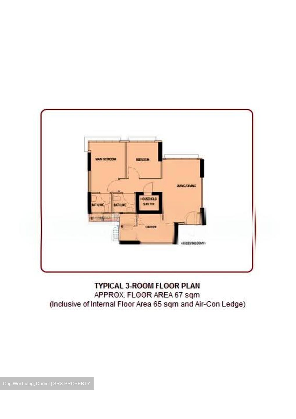 Blk 116B Tenteram Peak (Toa Payoh), HDB 3 Rooms #577463551